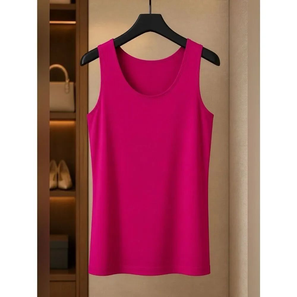 Vibrant Pink Sleeveless Top Size 2X NWT